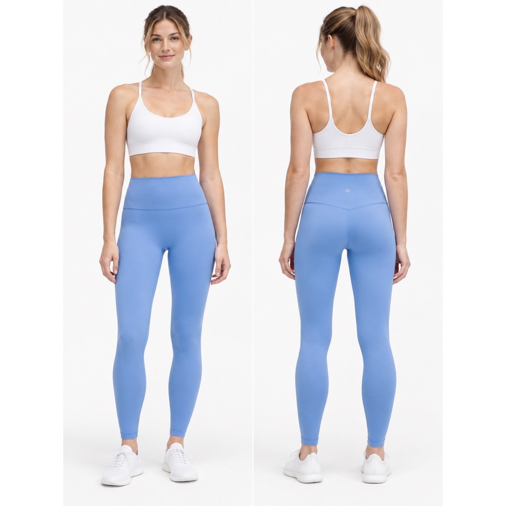 Lululemon Align No Line High-Rise Pant 28 Pool Party Blue W5IH3S Size 10 NWT